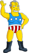 Captain Flag's unlock artwork.