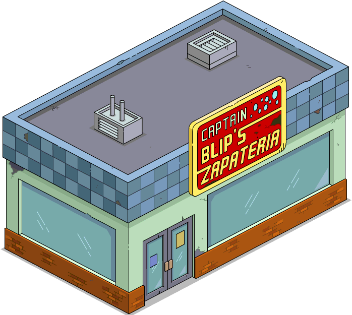 Captain Blip s Zapateria The Simpsons Tapped Out Wiki Fandom