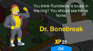 Dr. Bonebreak's unlock screen.