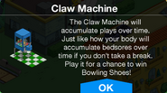 Claw Machine Message