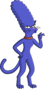Panther Marge's unlock artwork.
