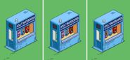 Adult Skateboards when tapped (skateboards' stickers change).