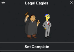 Legal Eagles Character Collection