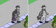 Noir Homer Going Undercover.