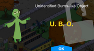 U.B.O.'s unlock screen.