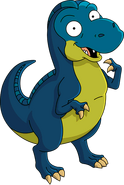 Baby T-Rex's unlock artwork.