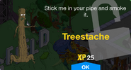 Treestache’s unlock screen.