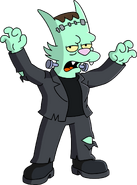 Frankenscratchy's unlock artwork.