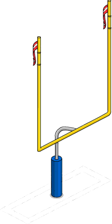 Football Uprights The Simpsons Tapped Out Wiki Fandom