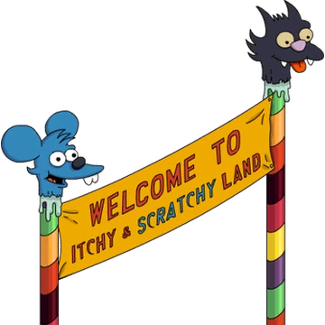 Itchy Scratchy Land Banner The Simpsons Tapped Out Wiki Fandom This section is transcluded from the simpsons: itchy scratchy land banner the