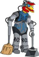 Cyborg Willie's unlock artwork.