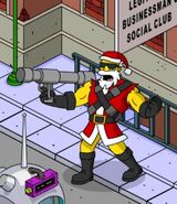 Bonestorm Santa when tapped.