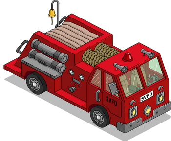 Fire Truck Menu