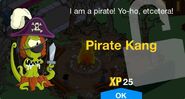 Pirate Kang's unlock screen.