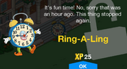 Ring-A-Ling's unlock screen.