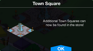 Town Square message