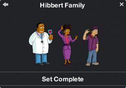 Hibbert Family Character Collection