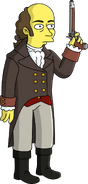 Aaron Burr's unlock artwork.