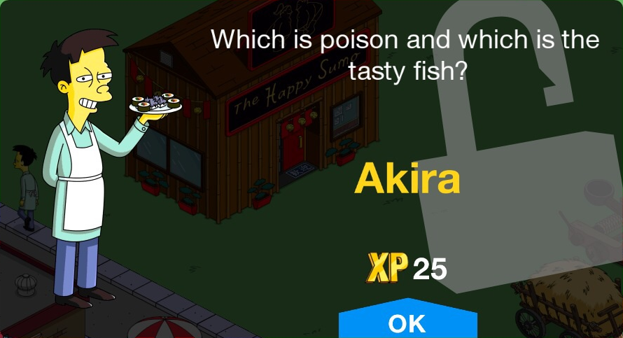 Akira The Simpsons Tapped Out Wiki Fandom