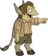 The Human Donkey's unlock artwork.