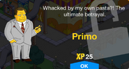 Primo's unlock screen.