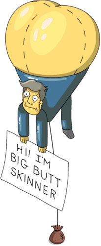 Big Butt Skinner Balloon | The Simpsons: Tapped Out Wiki | Fandom
