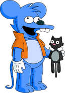 Itchy Mascot's unlock artwork.