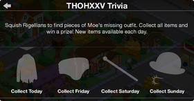 XXV Trivia