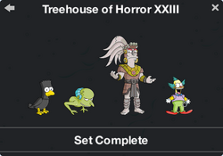 Treehouse of Horror XXIII Character Collection