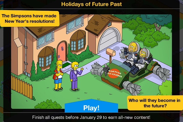 Holidays Of Future Past 2020 Event The Simpsons Tapped Out Wiki Fandom Tapped Out Simpsons Christmas 2021