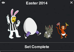 Easter 2014 Character Collection