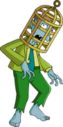 Crazy Zombie's unlock artwork.