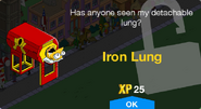 Iron Lung's unlock screen.