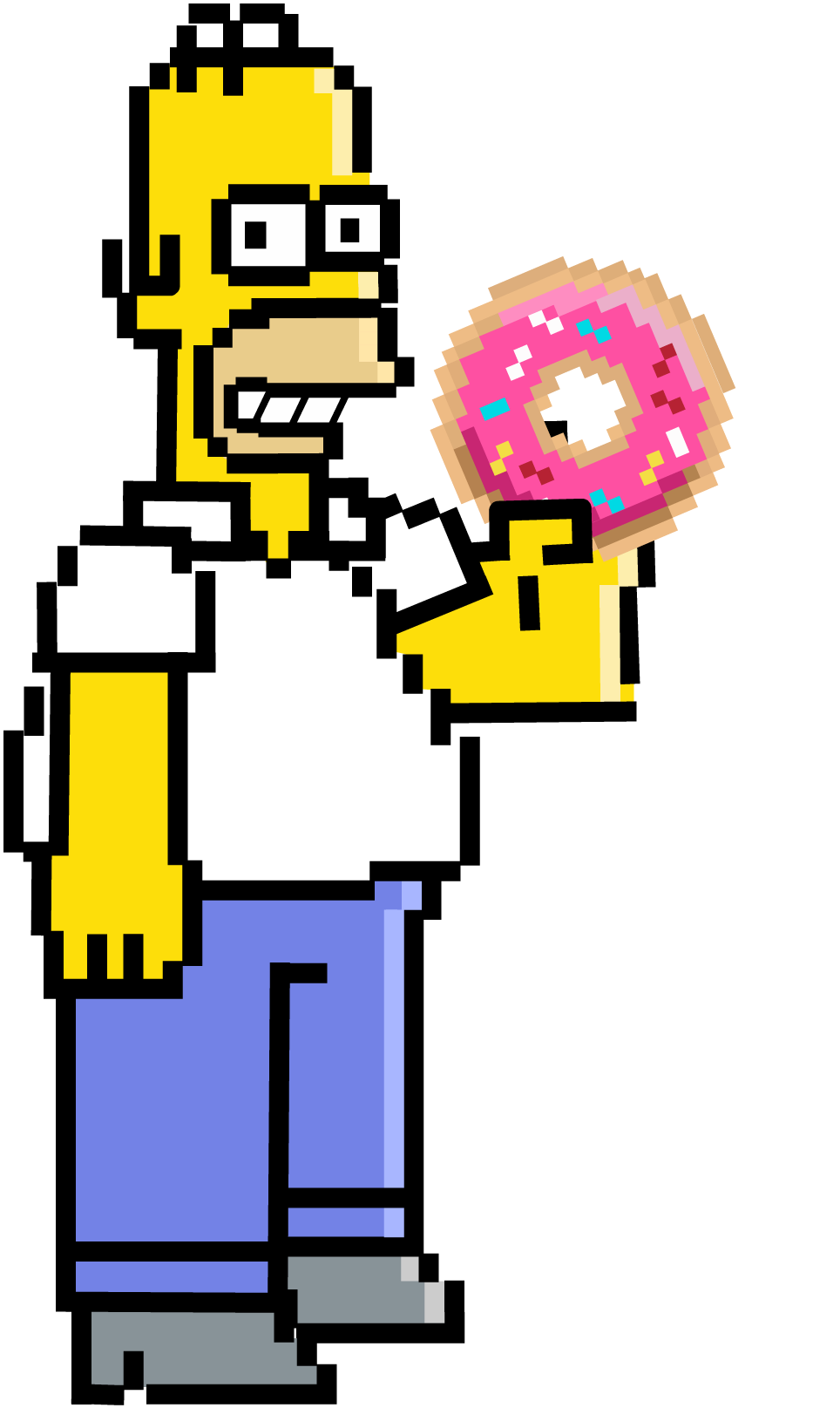Pixel Homer | The Simpsons: Tapped Out Wiki | Fandom