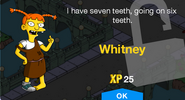 Whitney Spuckler's unlock screen.
