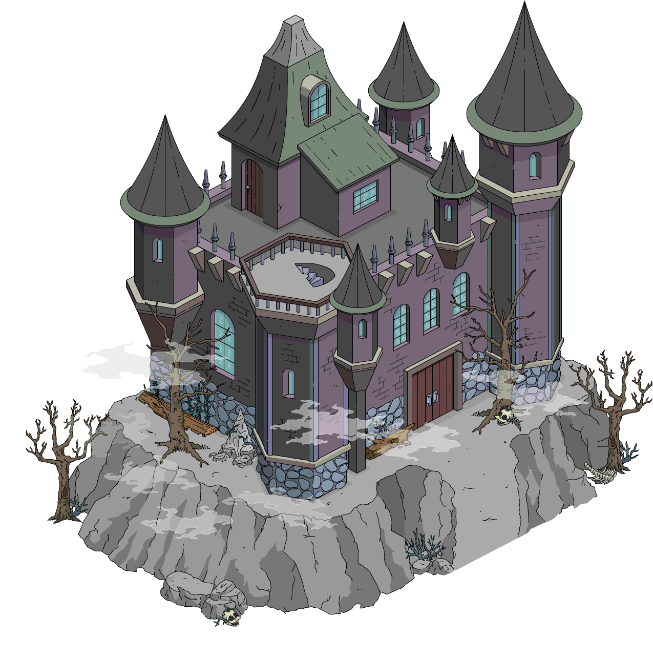 Dracula S Castle The Simpsons Tapped Out Wiki Fandom