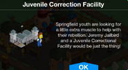 Juvenile Correction Facility Notification