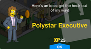 Polystar Executive's unlock screen.