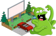 Drive-In Theater With Space Mutant.