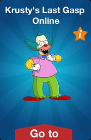 Krusty's Last Gasp Online Store Panel