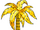 Gold Palm Tree