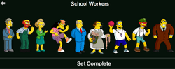 School Workers Character Collection