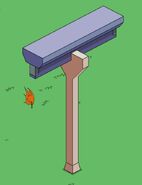 Straight Track Piece in the game.