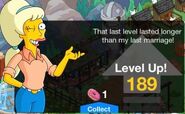 One of Lurleen's random Level-up messages.