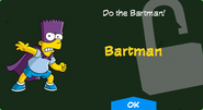 Bartman's unlock screen.