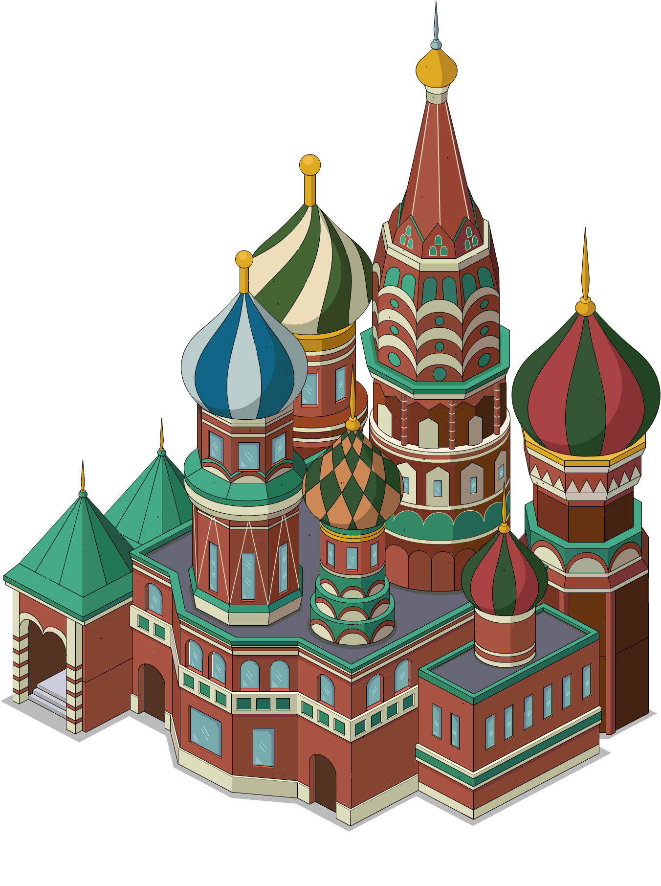 St Basil S Cathedral The Simpsons Tapped Out Wiki Fandom
