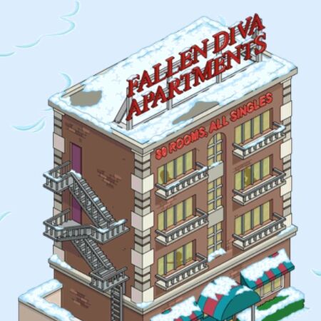 Fallen Diva Apartments The Simpsons Tapped Out Wiki Fandom