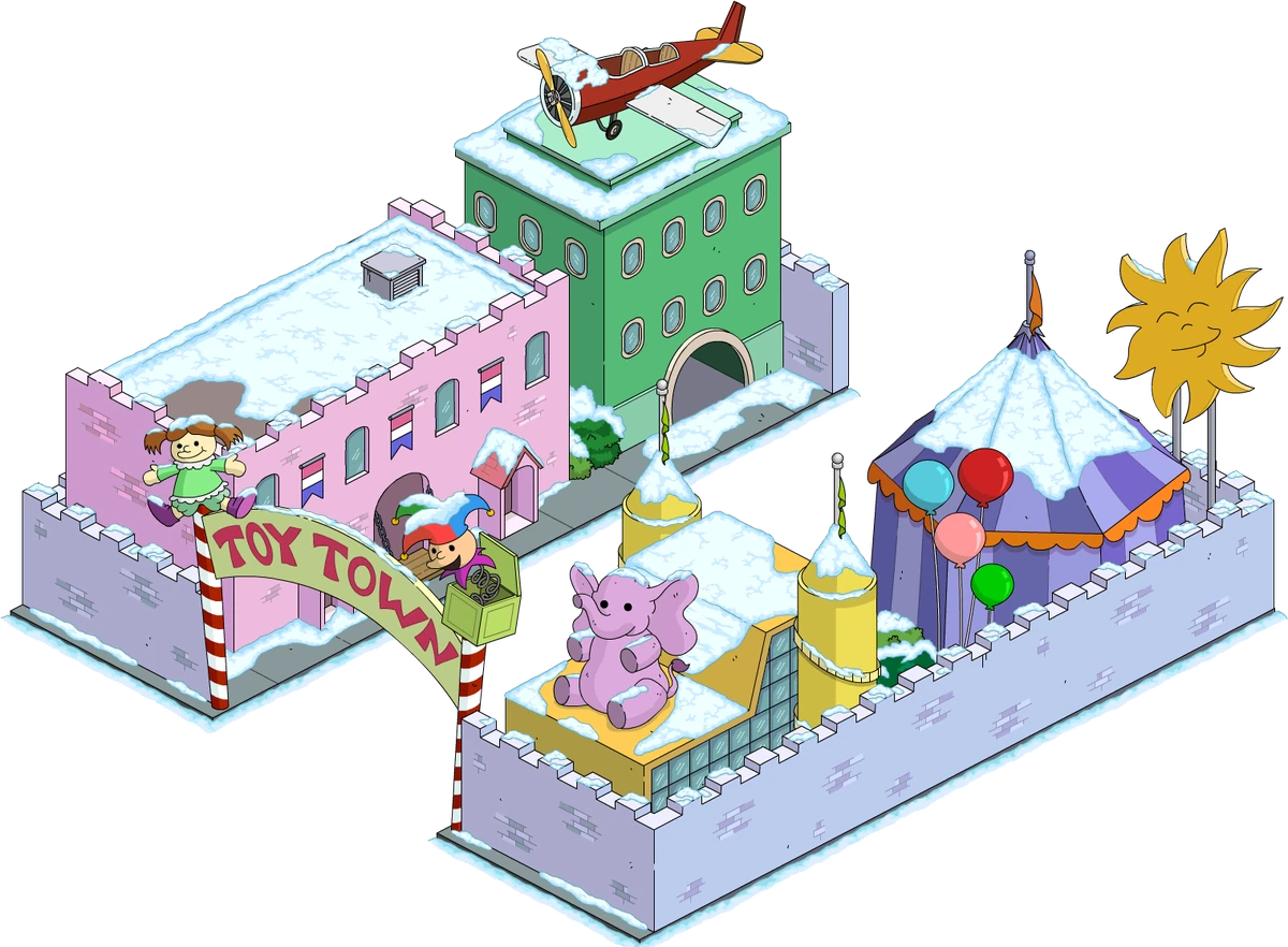 Toy Town The Simpsons Tapped Out Wiki Fandom