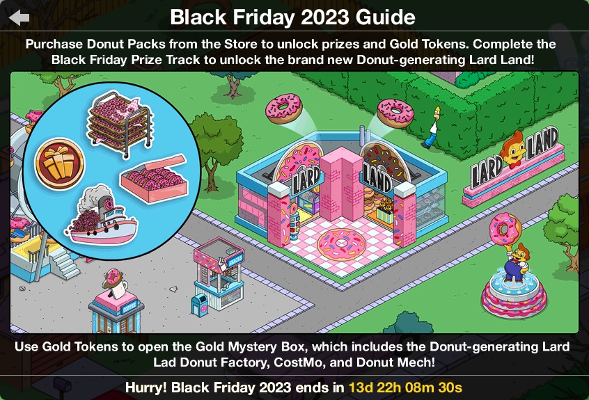 Black Friday 2023 Promotion The Simpsons Tapped Out Wiki Fandom