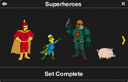 Superheroes Character Collection 1